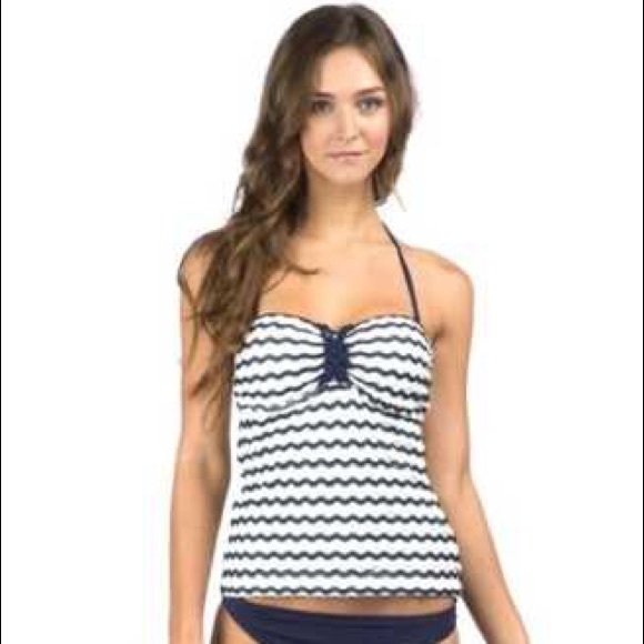 Sperry | Swim | Nwt Sperry Seas The Day Nautical Knot Tankini Top ...